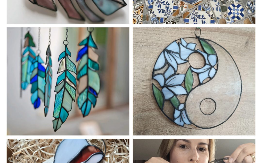 Inspirowane naturą. Niebieski.