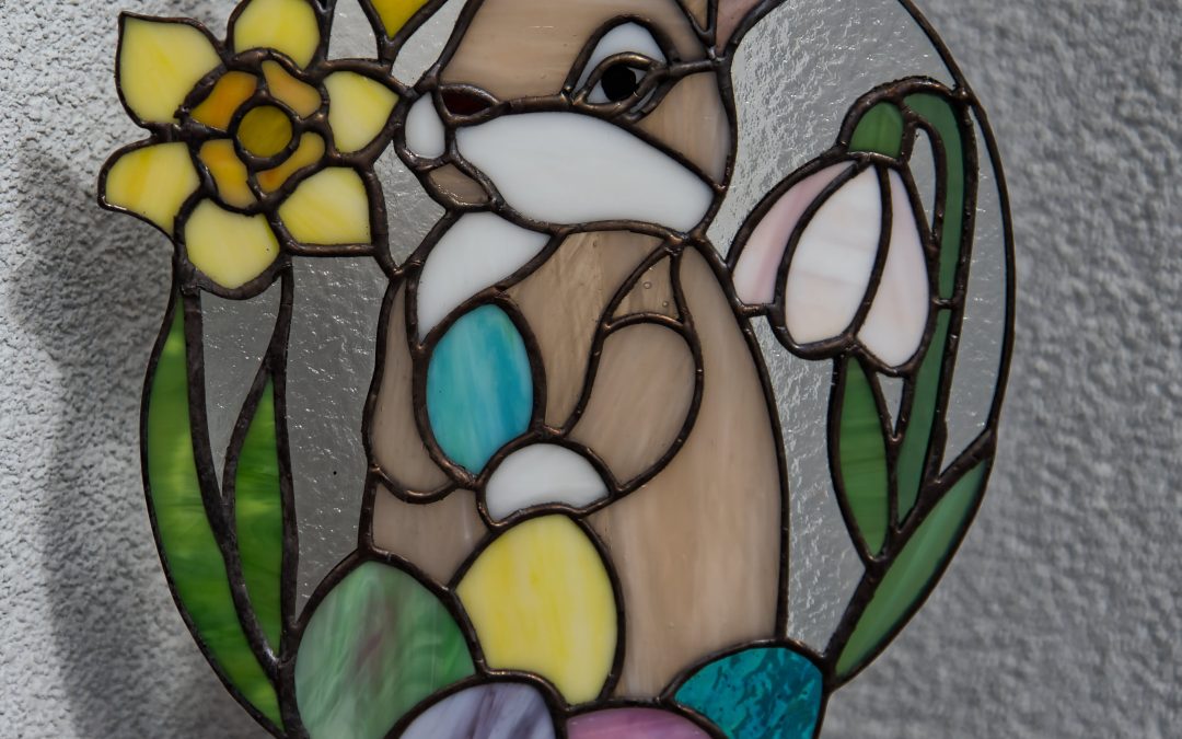 Witraż wielkanocny.